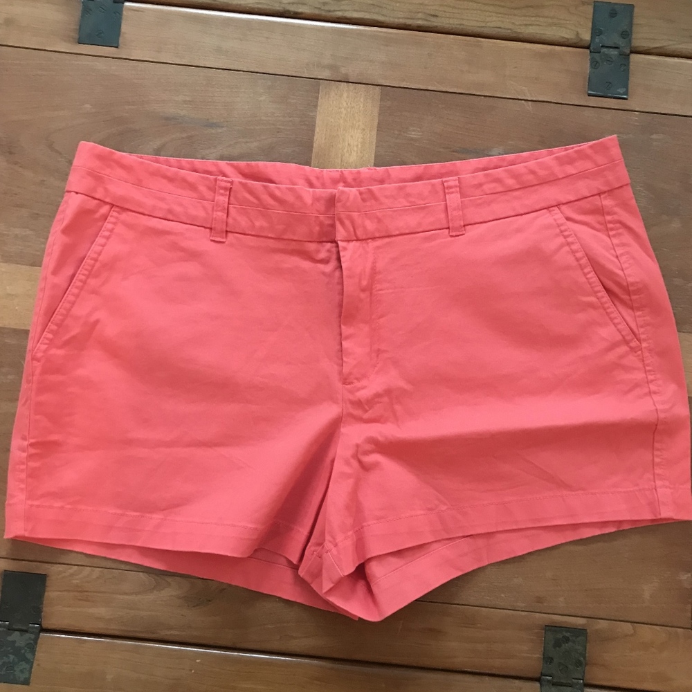 Pink Khaki Shorts